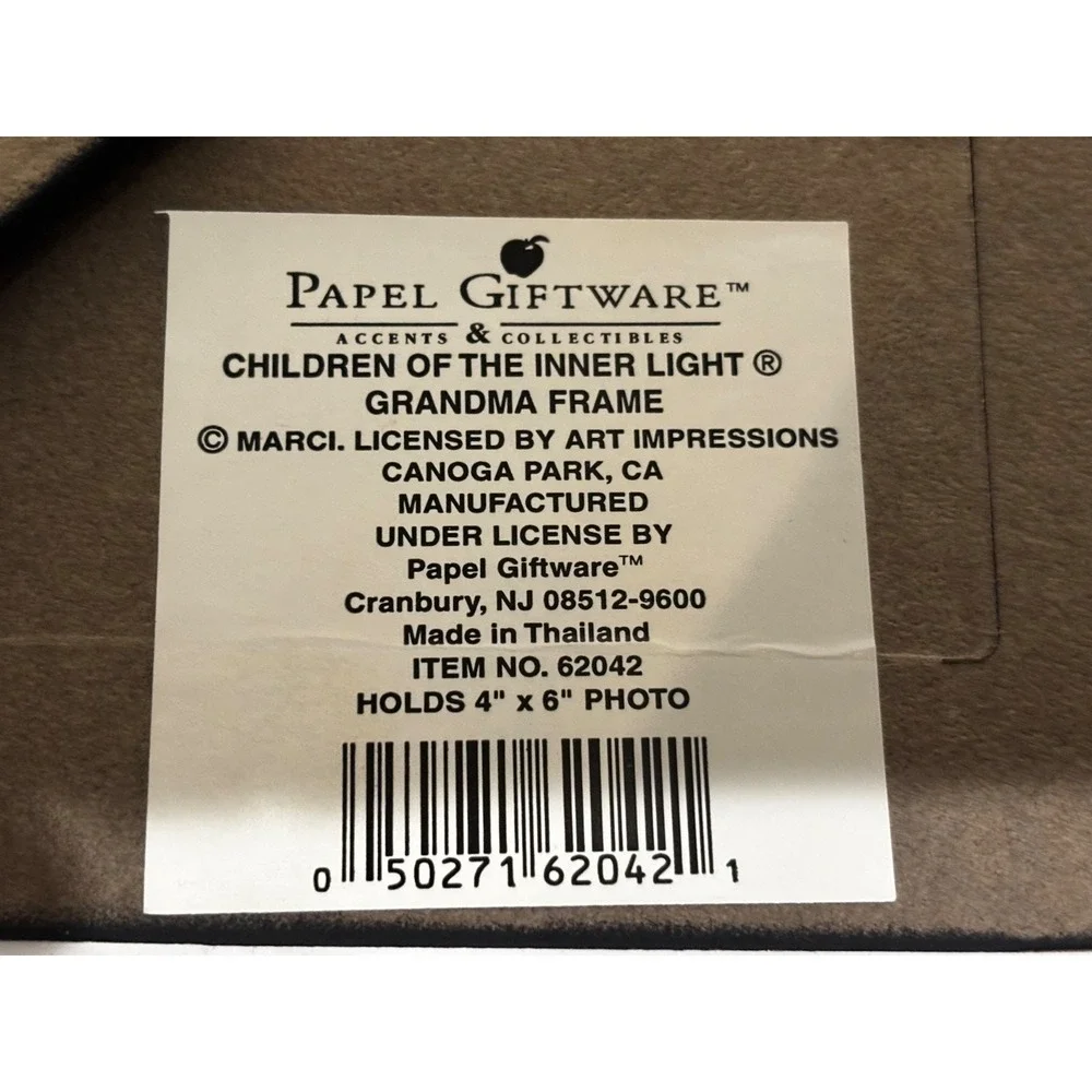 Papel Giftware Marci Children of the Inner Light I Love My Grandma Frame 4x6